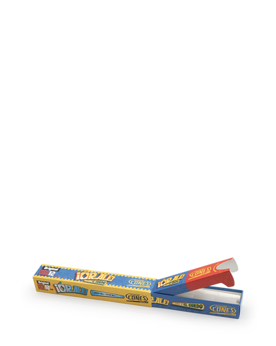 Original Pre Rolled Cones® White Bomb Size Orale 12pcs. Slidebox