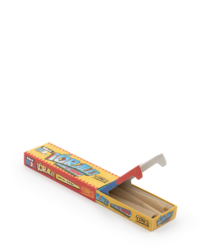 Natural Pre Rolled Cones® Brown Bomb Size Orale 3pcs. Slidebox