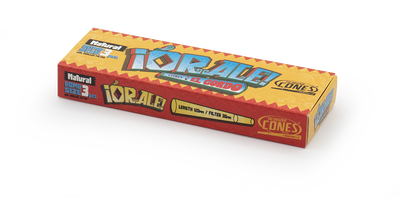 Natural Pre Rolled Cones® Brown Bomb Size Orale 3pcs.