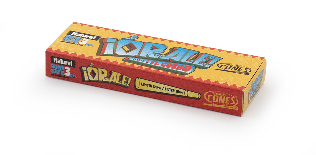 Natural Pre Rolled Cones® Brown Bomb Size Orale 3pcs.