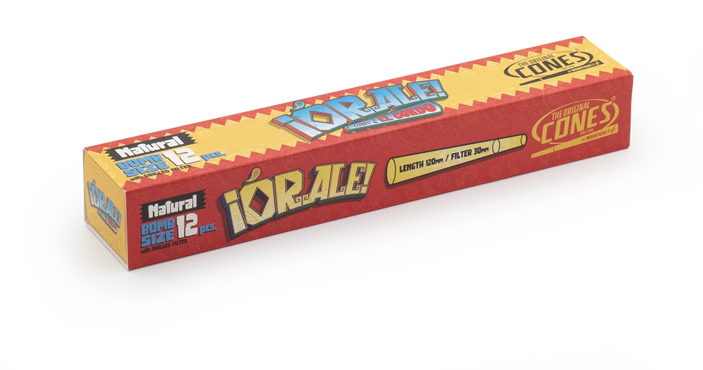 Natural Pre Rolled Cones® Brown Bomb Size Orale 12 pcs.