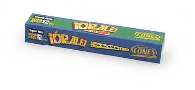 Bio Organic Hemp Pre Rolled Cones® Hemp Bomb Size Orale 12 pcs.