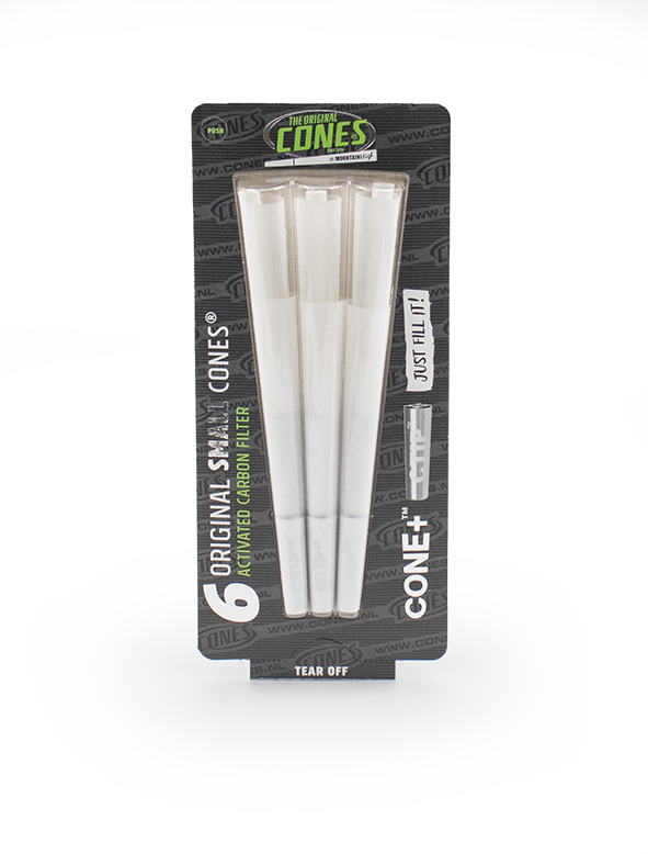Original Pre Rolled CONE+ White Small 1¼ 6 pcs. blister pack