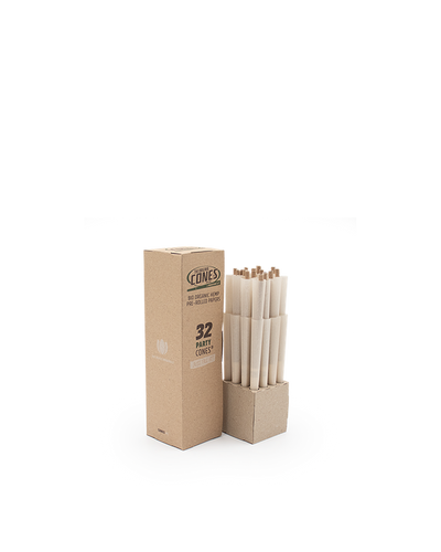 Bio Organic Hemp Pre Rolled Cones® Hemp Party 32pcs. Mini Bulk Box