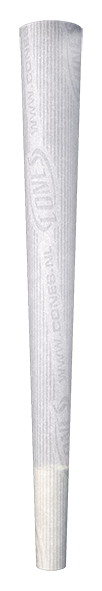Conos® Pre Enrollados Originales Blancos King Size 109/20 - La caja contiene 1000 unidades.