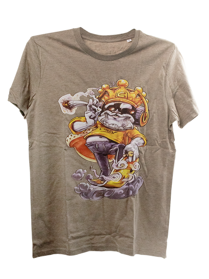 T-shirt unisex - Sand - King of Cones® - Maat XL