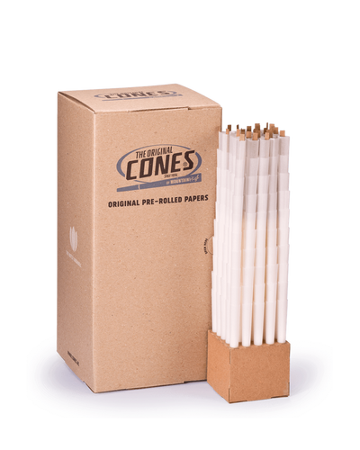 Original Pre Rolled Cones® White King Size 109/20 - Bulk Box contains 1000pcs.