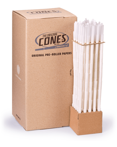 Original Pre Rolled Cones® White Singles 70/26 - Bulk Box contains 1000pcs.