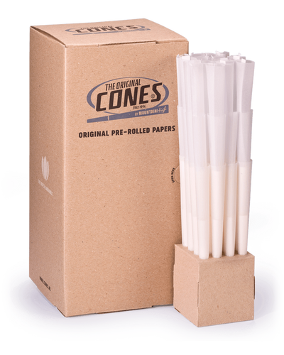 Original Pre Rolled Cones® White Super Sized 180/58mm - Bulk Box contains 192pcs.