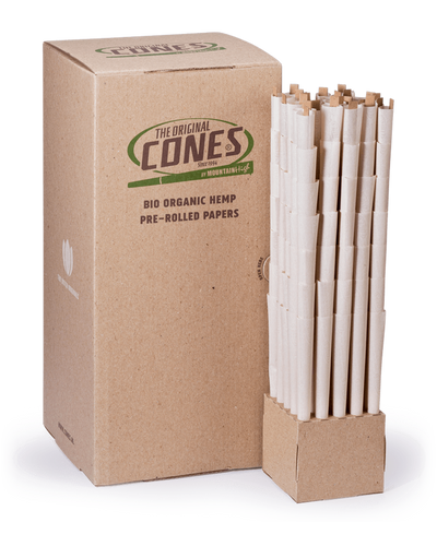 Bio Organic Hemp Pre rolled Cones® Hemp Party 140/26 - Bulk box contains 700pcs.