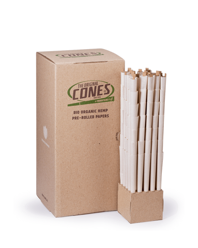 Bio Organic Hemp Pre rolled Cones® Hemp Party 140/26 - Bulk box contains 700pcs.