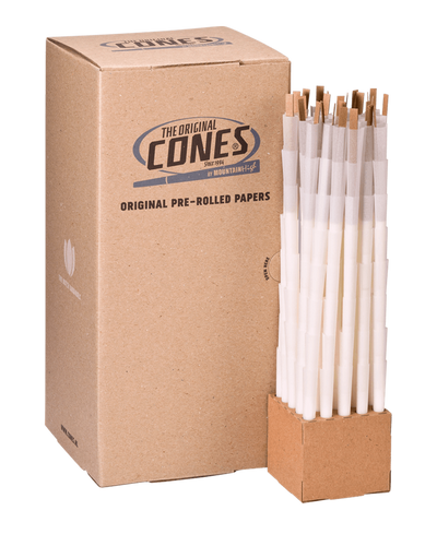 Original Pre Rolled Cones® White Small 98/26 - Bulk Box Contains 800pcs.