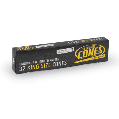 Conos Pre Enrollados Originales® Blanco Básico King Size 32uds. - 100 x 32 uds. por caja maestra