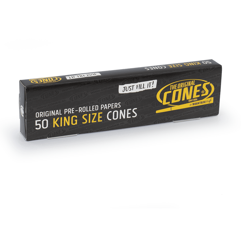 Original Pre rolled Cones® White Basic King Size 50pcs. - 100 boxes x 50pcs. per master case