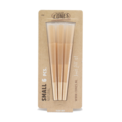 Natural Pre Rolled Cones® Braun Klein 1¼ 6 Stk. - Displays enthalten 32 Blister