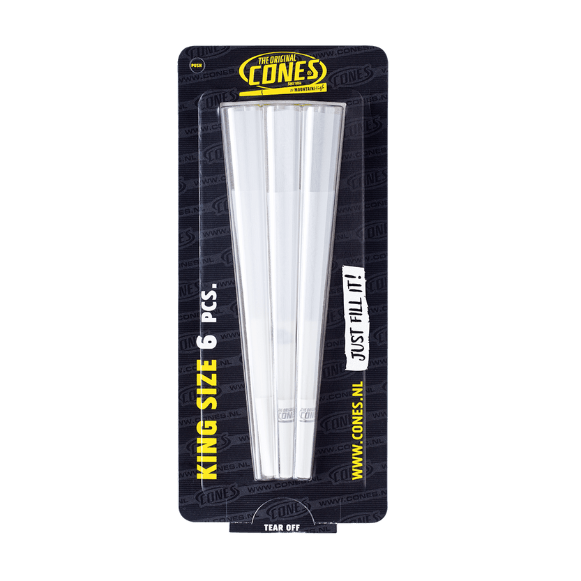 Original Pre Rolled Cones® White King Size 6pcs.