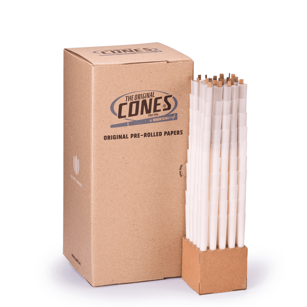 Original Pre Rolled Cones® White King Size 109/20 - Box contains 1000pcs.
