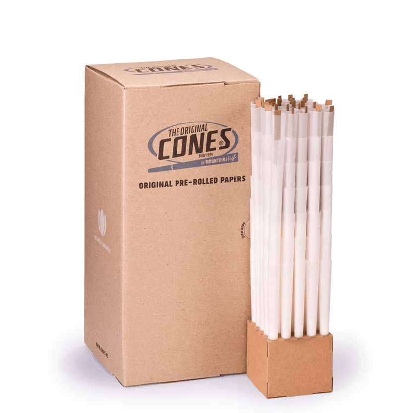 Original Pre Rolled Cones® White Party 140/26 - Box contains 700pcs.