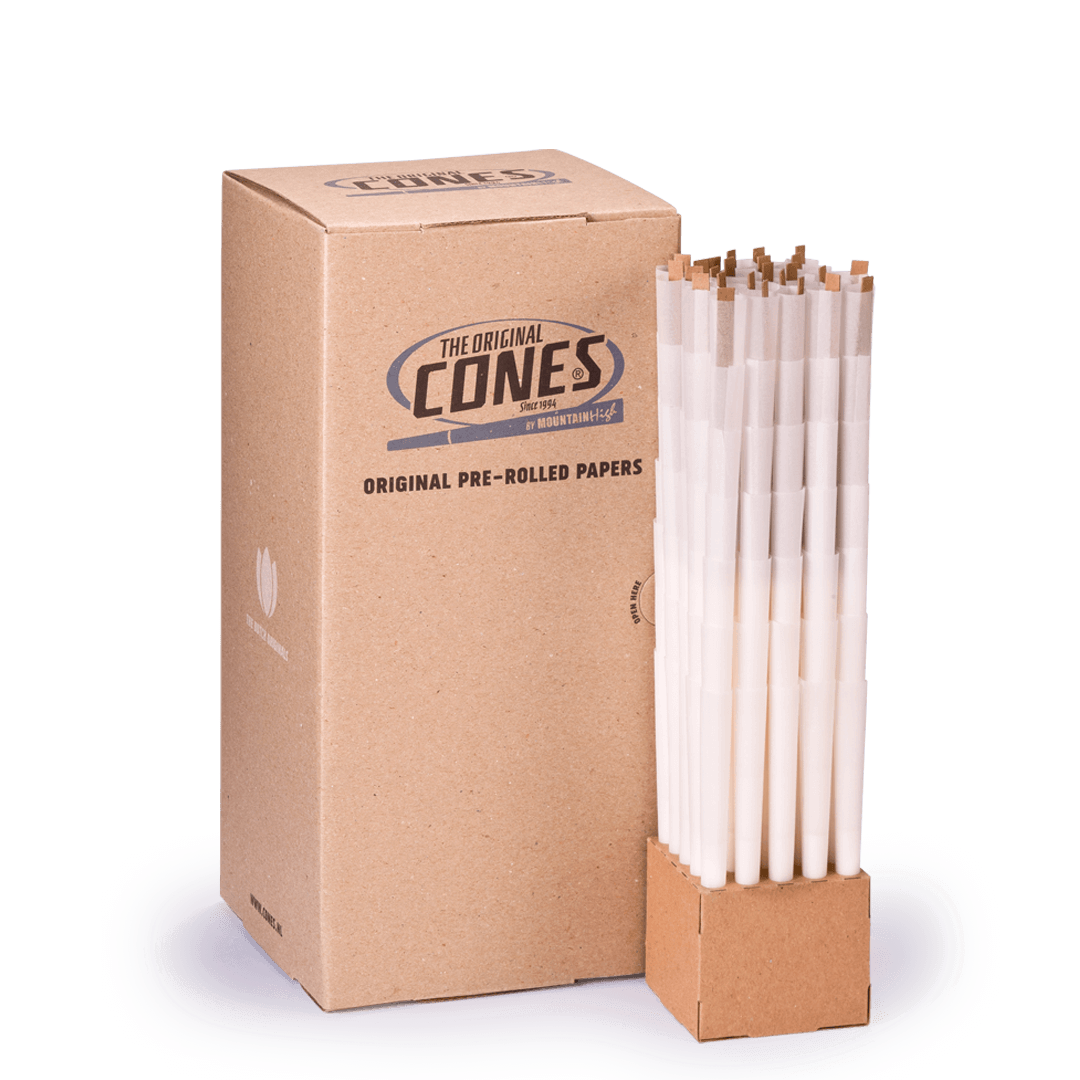 Original Pre Rolled Cones® White Party 140/26 - Box contains 700pcs.