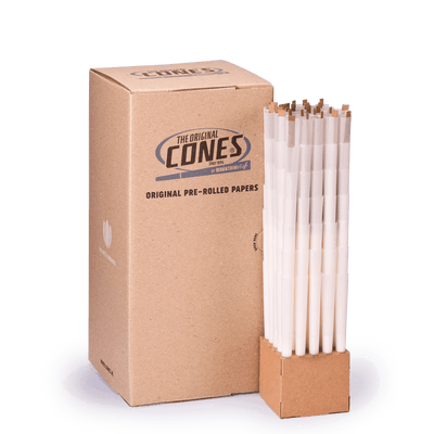 Original Pre Rolled Cones® White Party 140/26 – Box enthält 700 Stück.