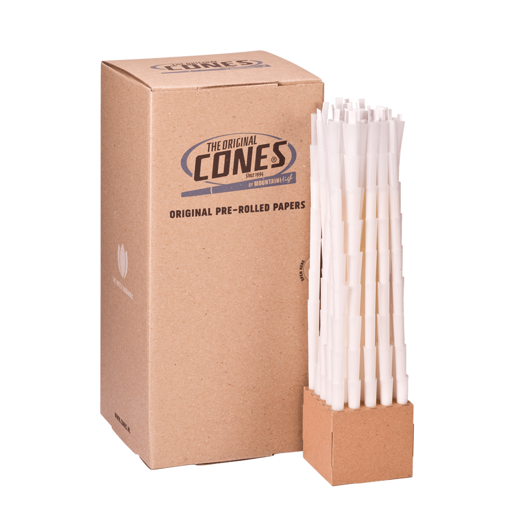 Original Pre Rolled Cones® White Small 1¼ 84/26 - Box contains 900pcs.