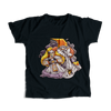 T-shirt unisex - Black - Gnome - Size XS