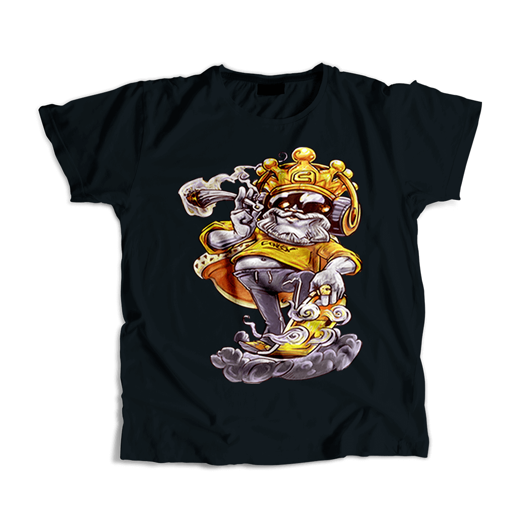 T-Shirt Unisex - Schwarz - King of Cones® - Größe M