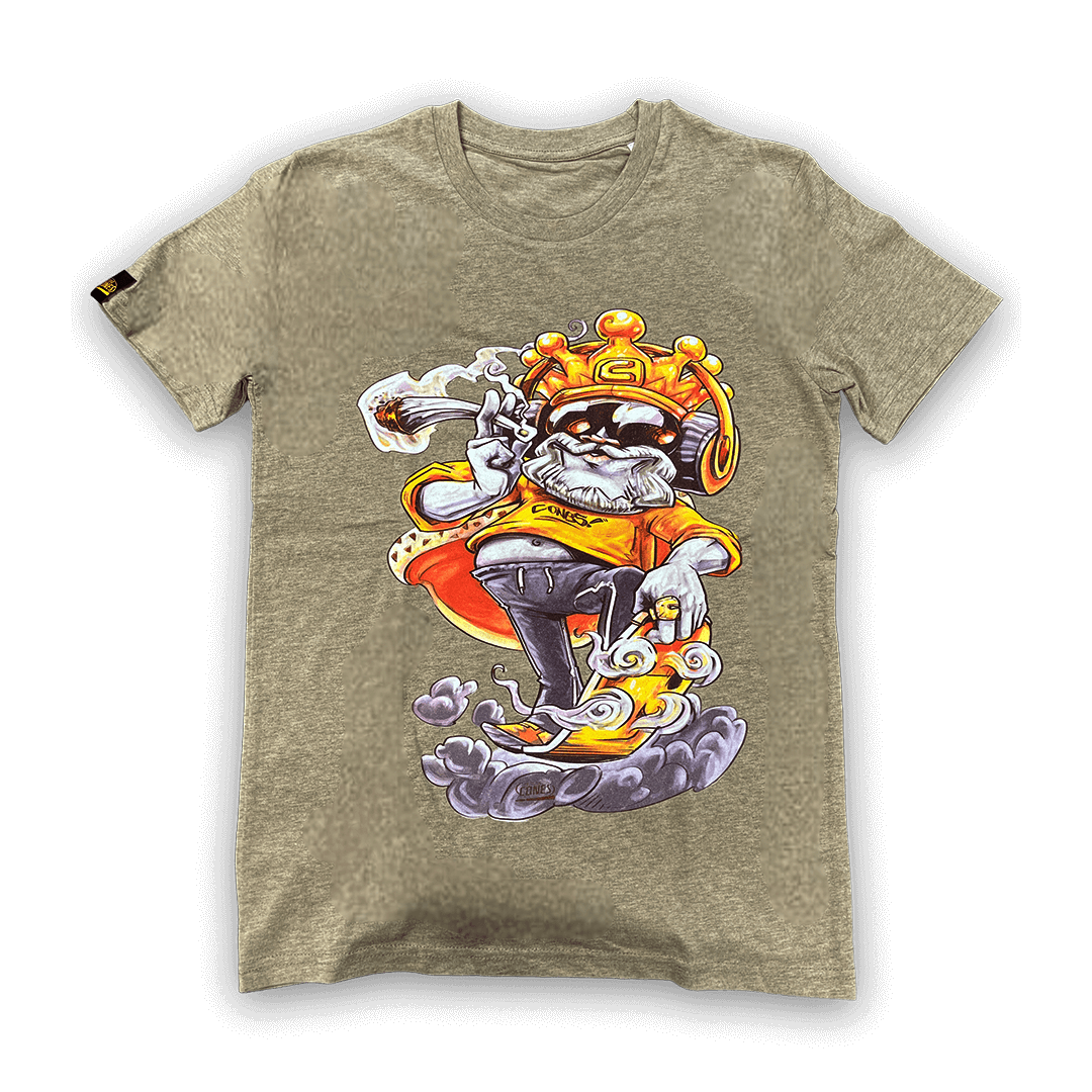 T-Shirt Unisex - Sand - King of Cones® - Größe L